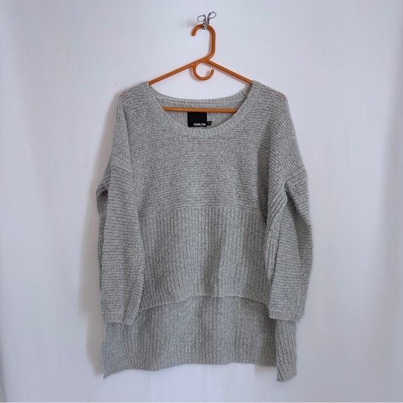 Harlow Sweaters - Harlow Gray Knit Light Weight Soft Summer Cottagecore Cabincore Sweater 💝